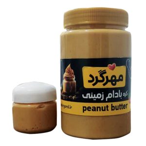 کره بادام زمینی 700 گرمی با ظرف تست